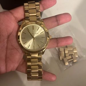 Mk gold watch